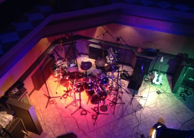 Overhead Shot of Drum Room